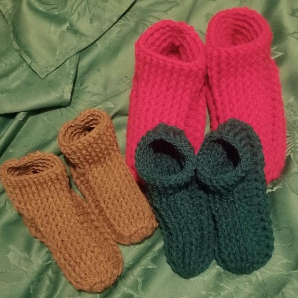 House slippers like Grandma used to make